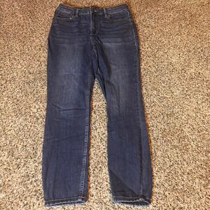 Calvin Klein Jeans Womens Size 10/30 Dark Wash Denim High Rise Straight Leg